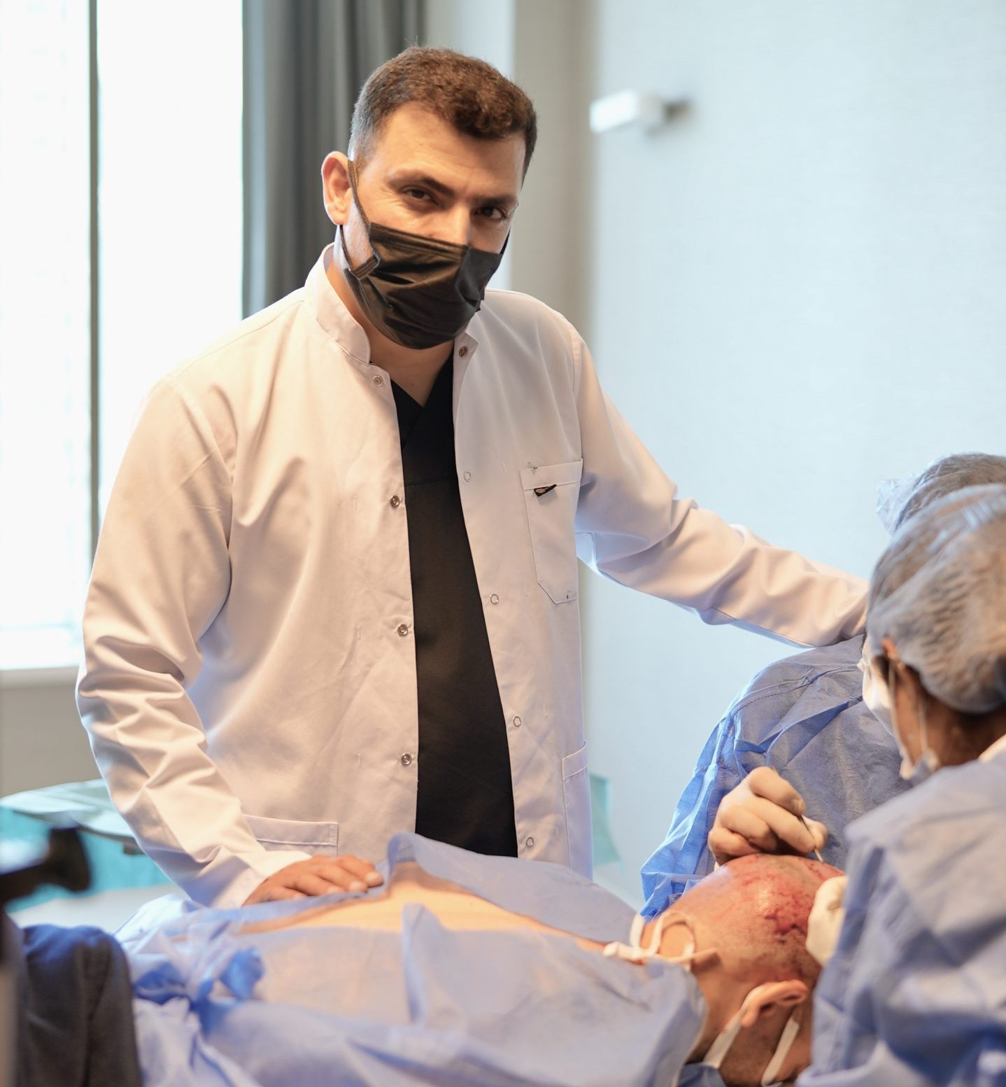 Lead hair transplant surgeon